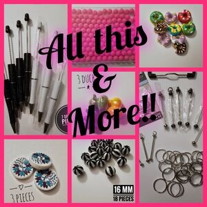 Bubblegum & Focal Beads For Crafting!